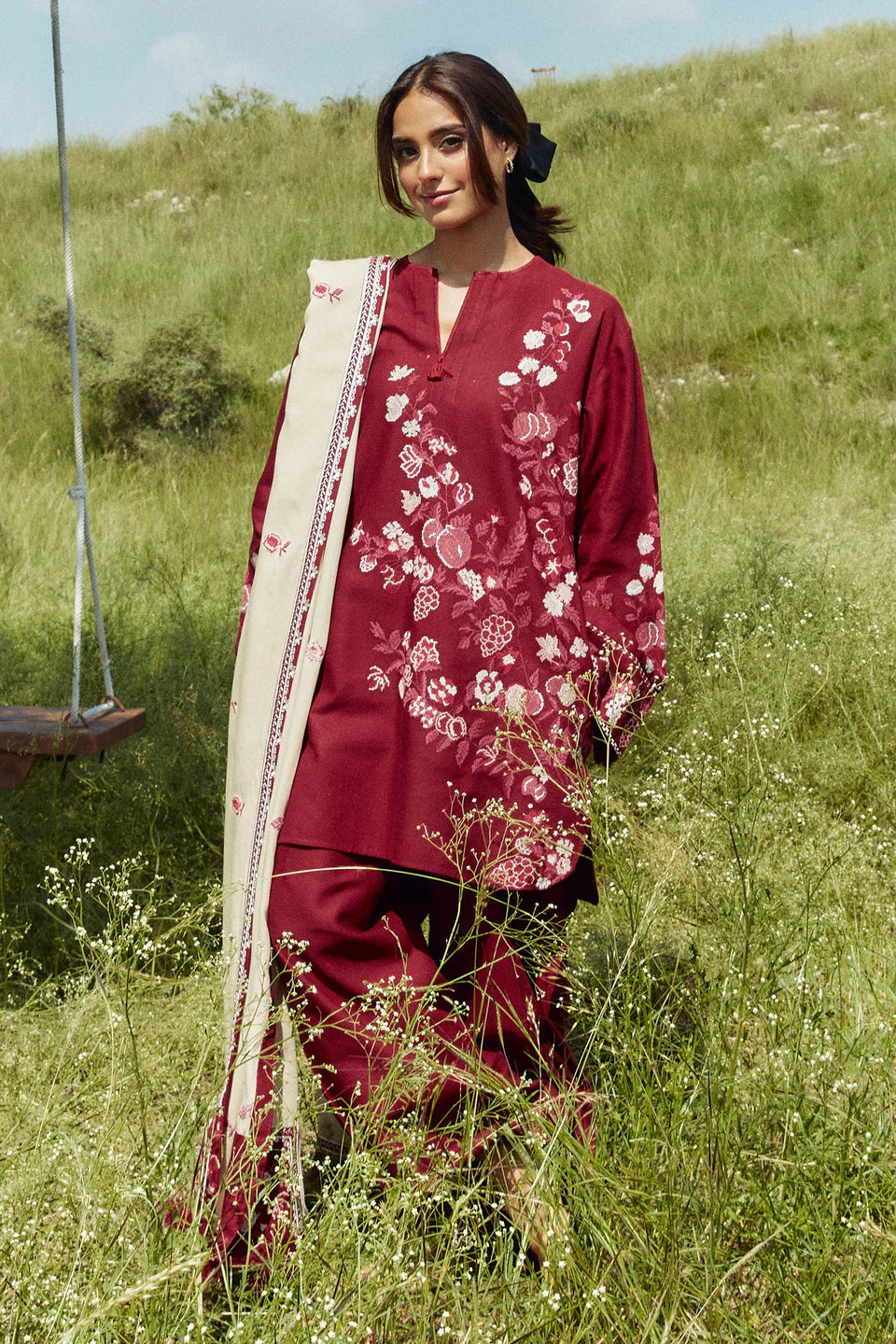 COCO Winter Unstitched'24 by Zara Shahjahan - 7A