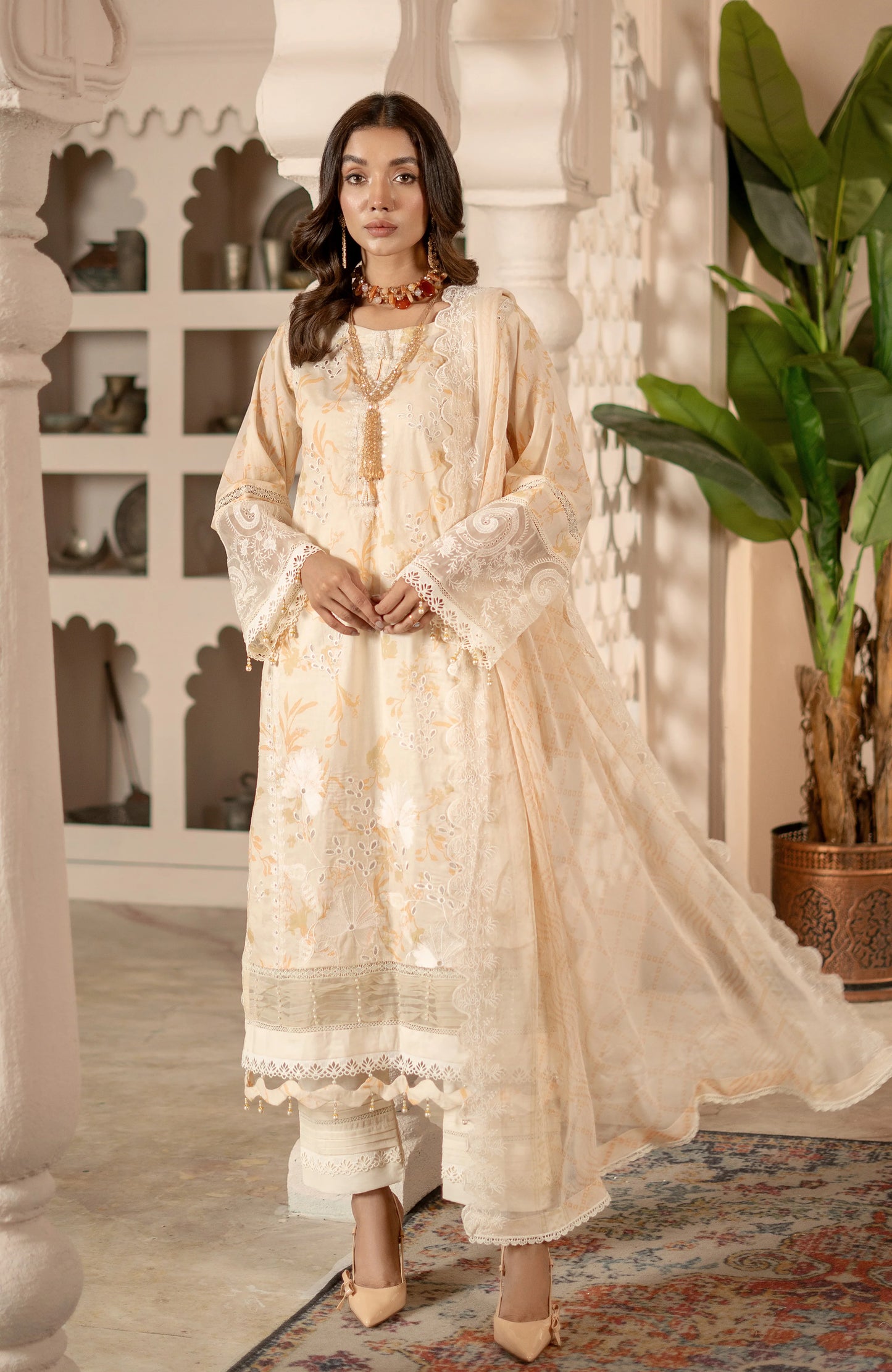 Alzohaib - Sunshine Bloom Premium Lawn - SBP-25-08