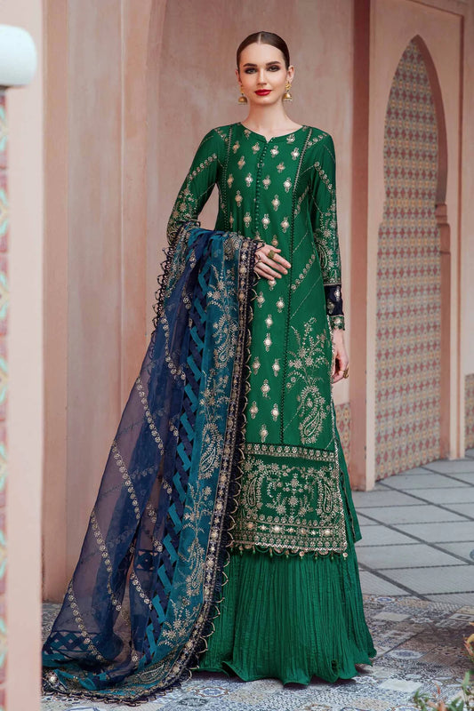 Maria.B Sateen - Fall collection'23 -  Emerald Green CST-711