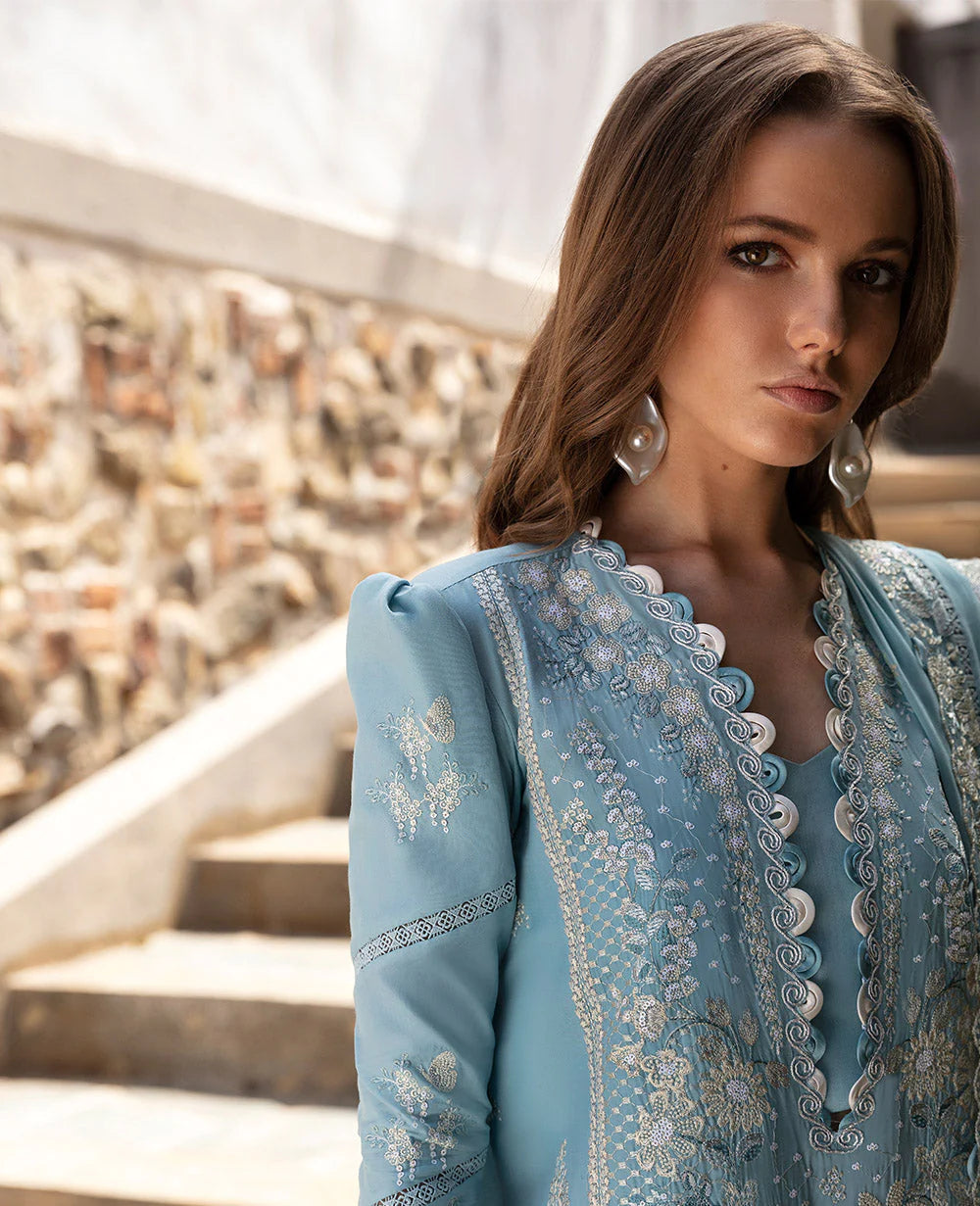 Eid Luxury Lawn'24 by Republic Womenswear - Azure (D4-B)