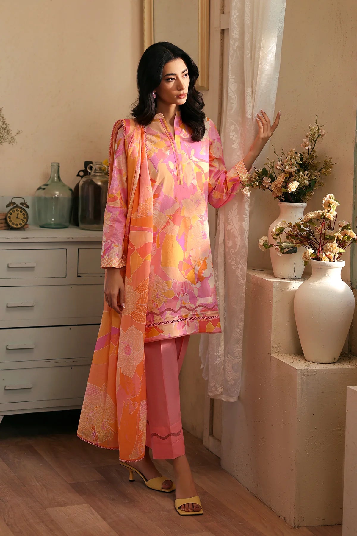 Selene SS'25 by Sahar - Pink Enigma