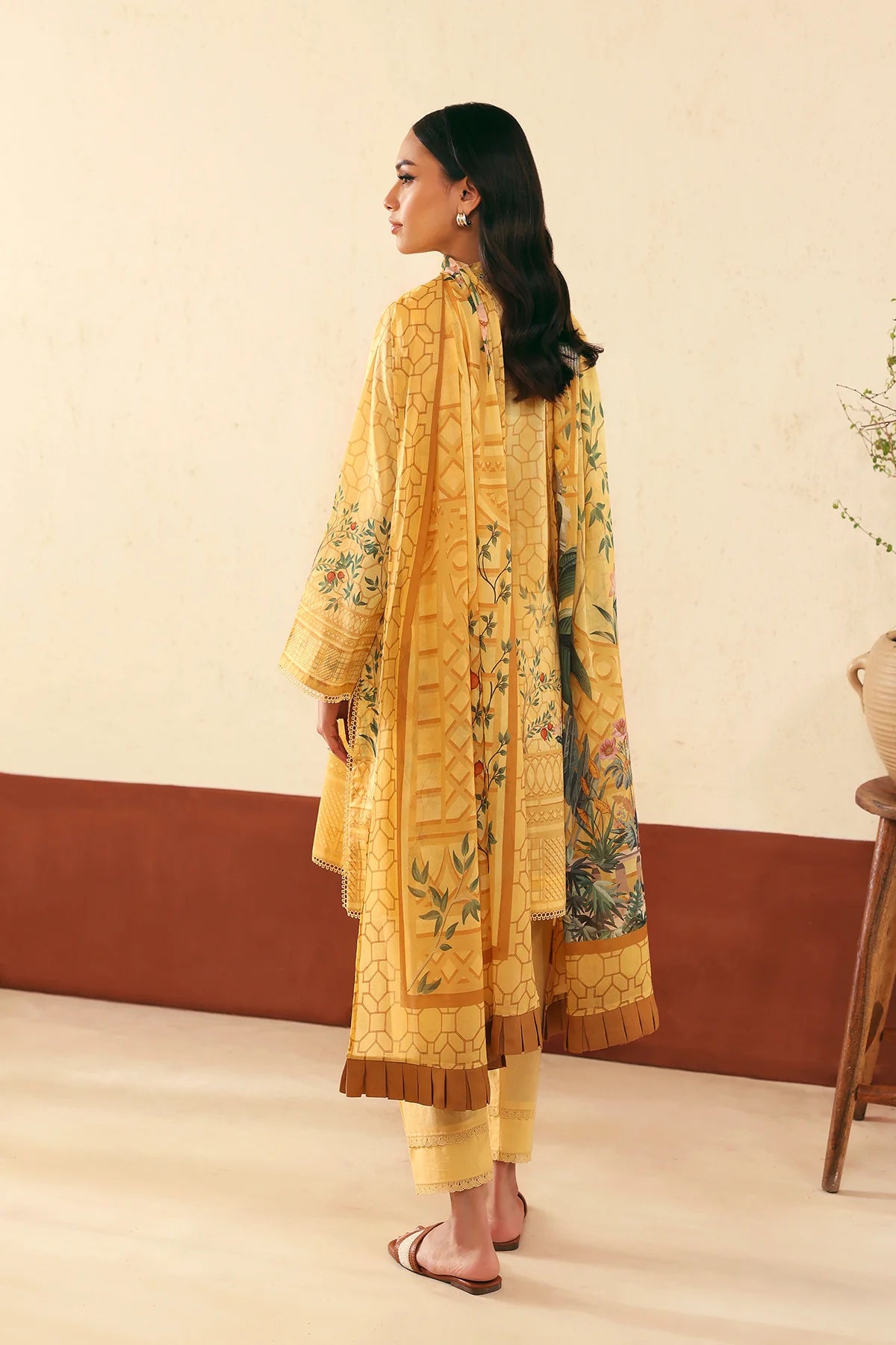 Selene SS'25 by Sahar - Golden Trellis
