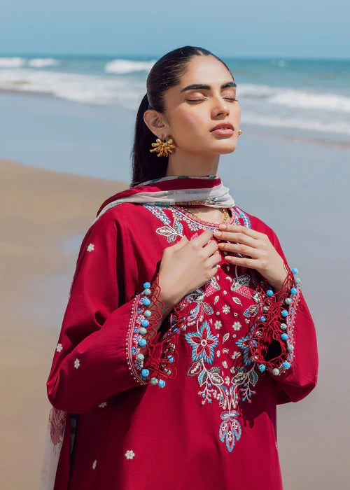 Siraa Lawn 2025 Vol 2 - Floral Paisley