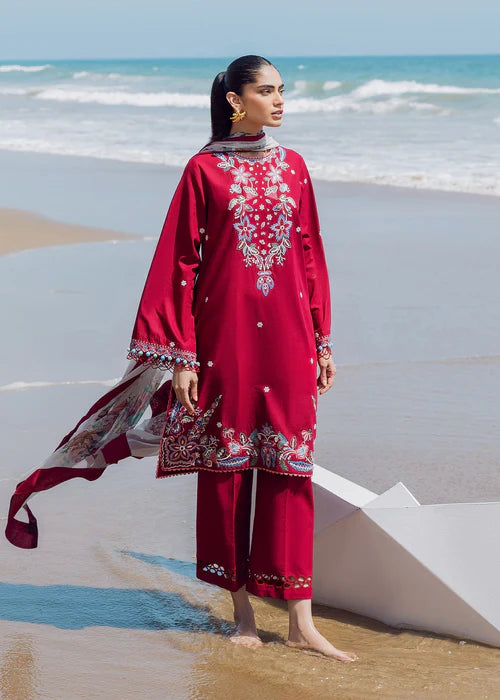 Siraa Lawn 2025 Vol 2 - Floral Paisley