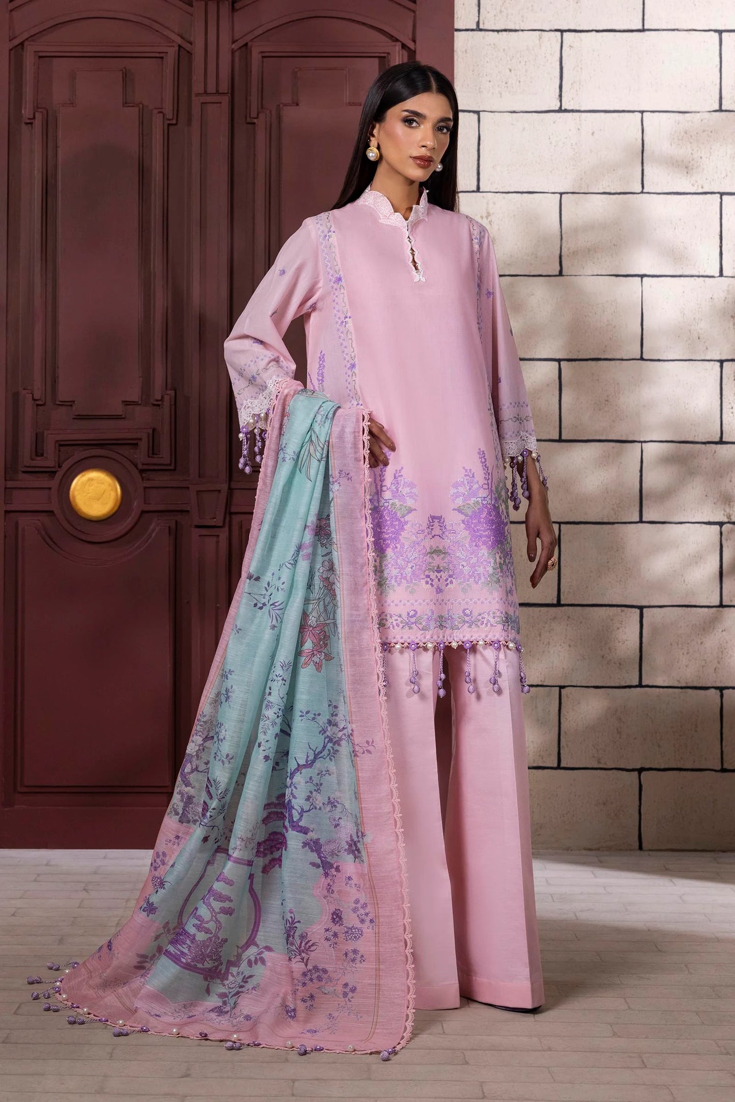 Sana Safinaz Muzlin Spring'25 Vol.1 - M251-012B-3CV