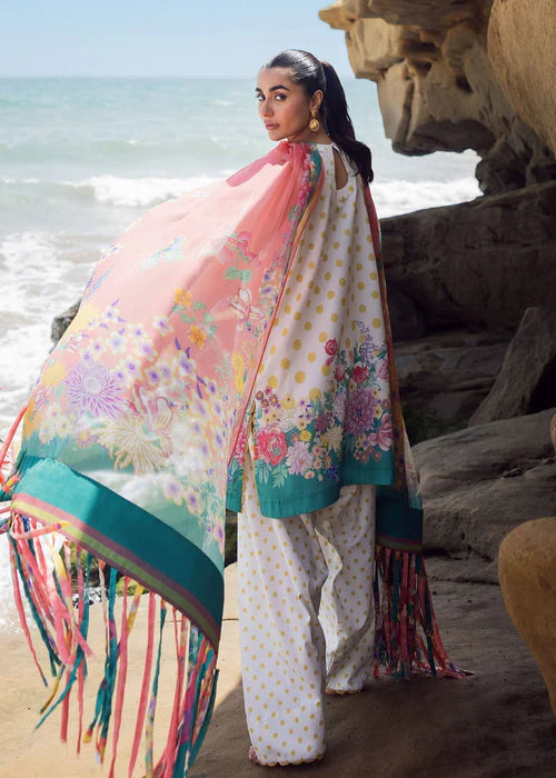 Siraa Lawn 2025 Vol 2 - Retro Polka