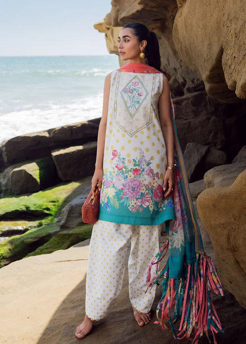 Siraa Lawn 2025 Vol 2 - Retro Polka