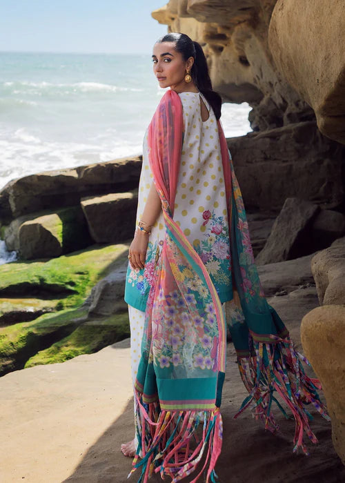 Siraa Lawn 2025 Vol 2 - Retro Polka