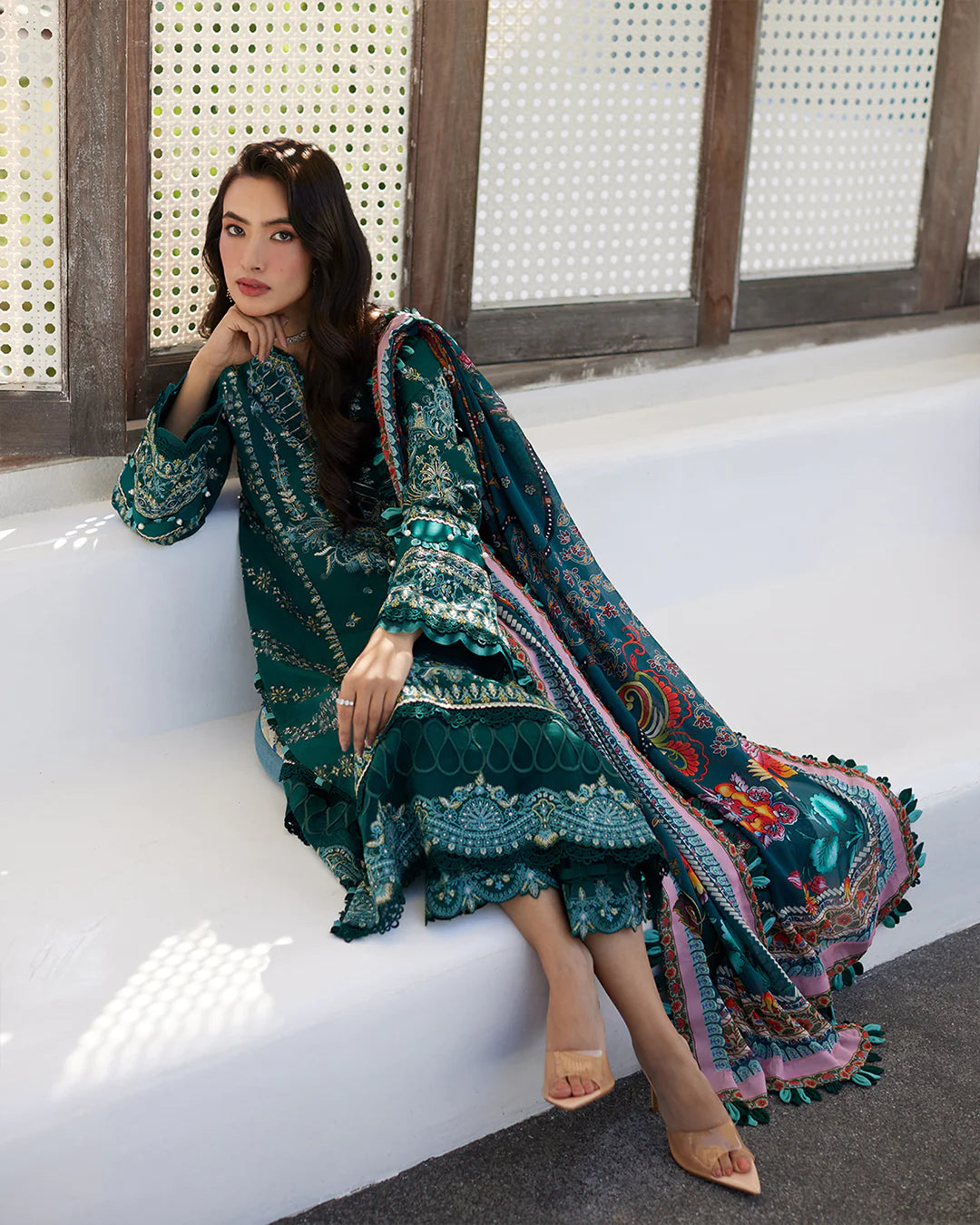 Luxury Lawn 2024 by Faiza Saqlain - Milena