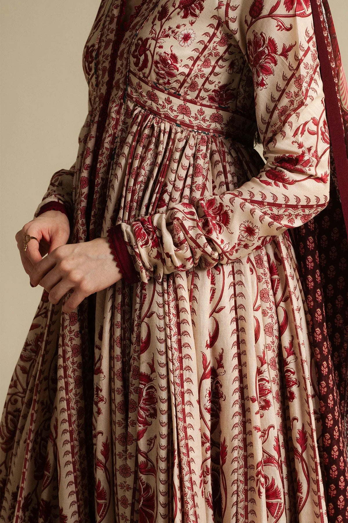 Zara Shahjahan Anarkali 2025 - Kashmiri-D1