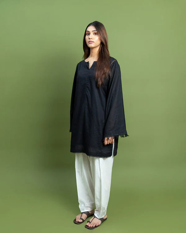 Binaf - Kurtas - Black Kurta - BK1