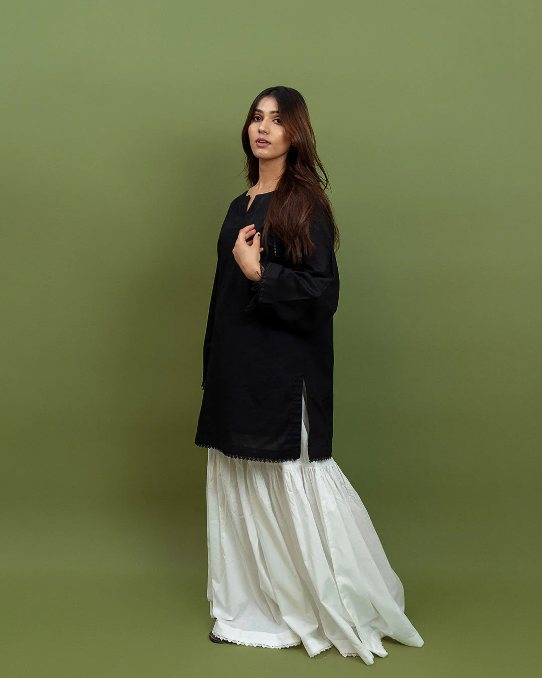 Binaf - Kurtas - Black Kurta - BK1