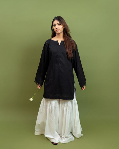 Binaf - Kurtas - Black Kurta - BK1