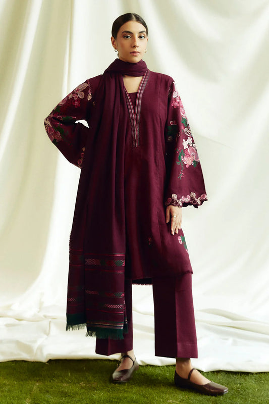 COCO Winter Unstitched'24 by Zara Shahjahan  - 6B