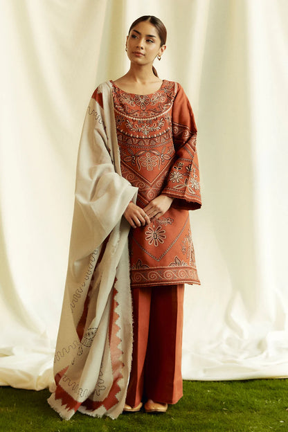 COCO Winter Unstitched'24 by Zara Shahjahan  - 4B