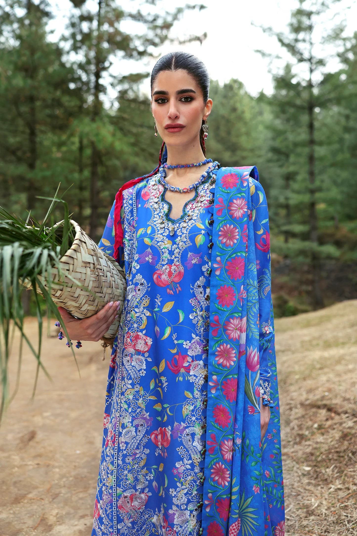 Zaha - Neelum Lawn'25 - ZAYANA (ZL25-01 B)