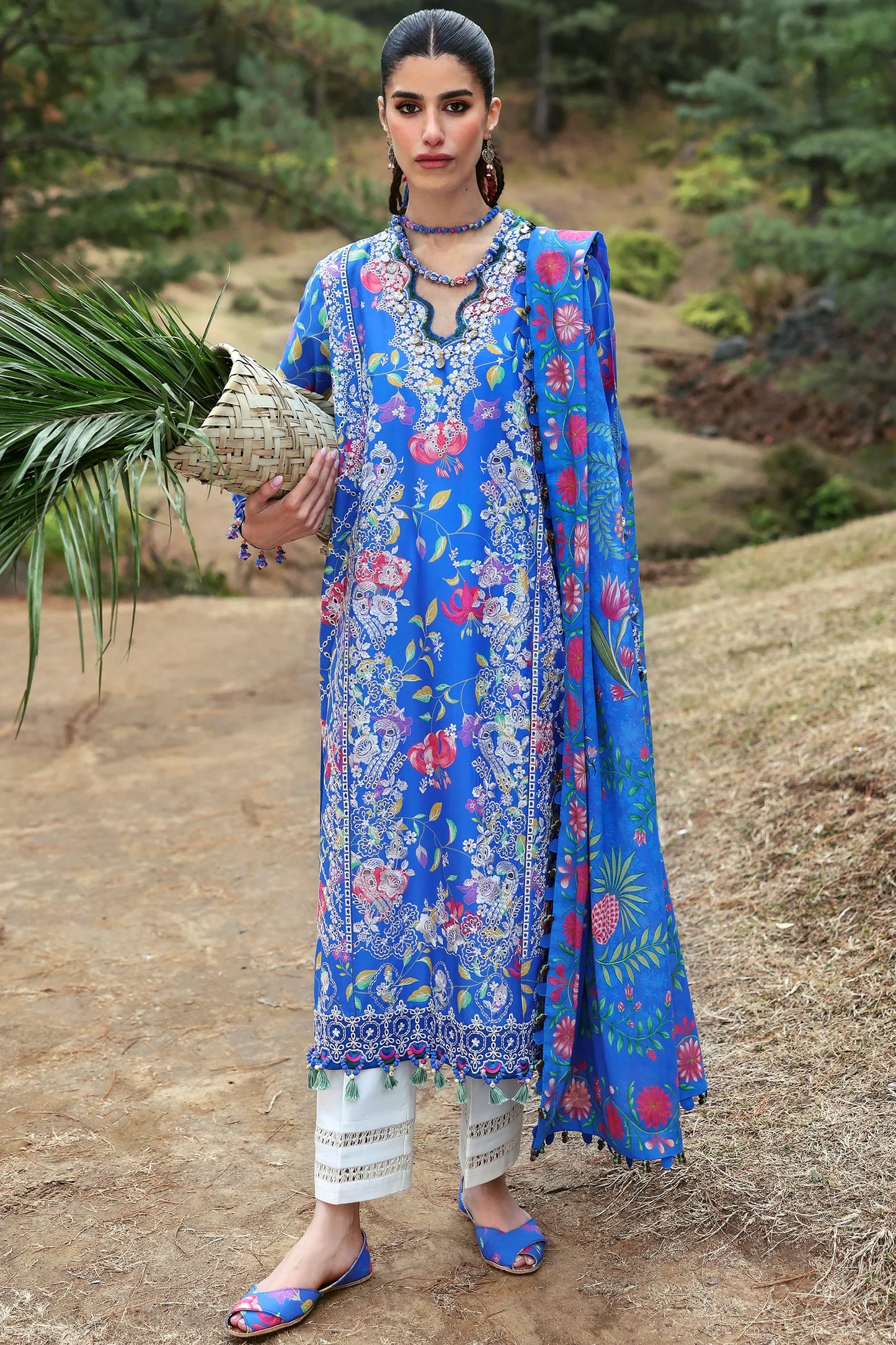 Zaha - Neelum Lawn'25 - ZAYANA (ZL25-01 B)