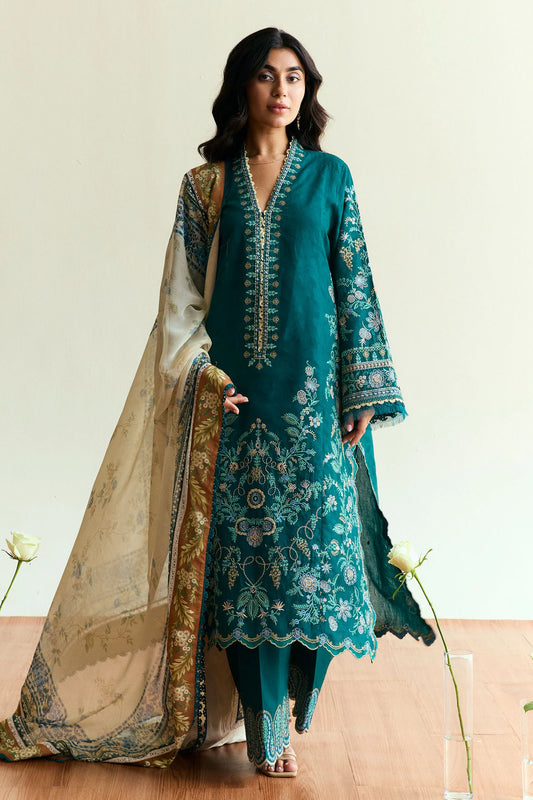 Coco Eid Edit 2025 by Zara Shahjahan - Marigold-D4