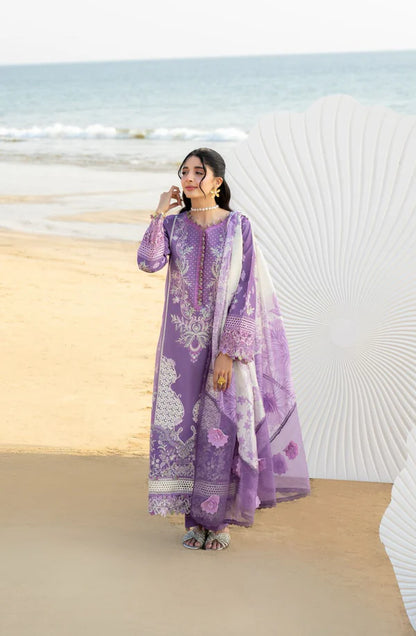 Aabyaan - Saagar Luxury Festive Lawn '25 - ZARQA (AS-01)