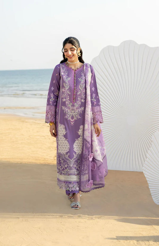 Aabyaan - Saagar Luxury Festive Lawn '25 - ZARQA (AS-01)