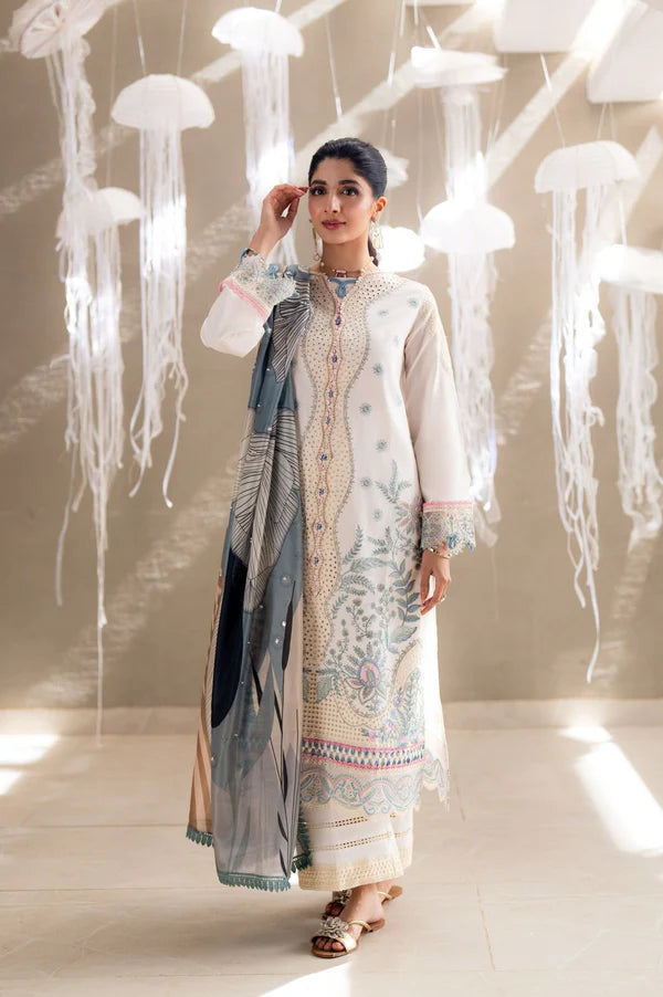 Aabyaan - Saagar Luxury Festive Lawn '25 - ZAIRA (AS-09)