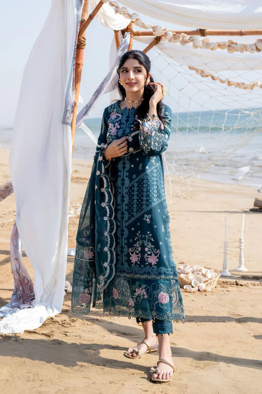 Aabyaan - Saagar Luxury Festive Lawn '25 - ISHANA (AS-06)