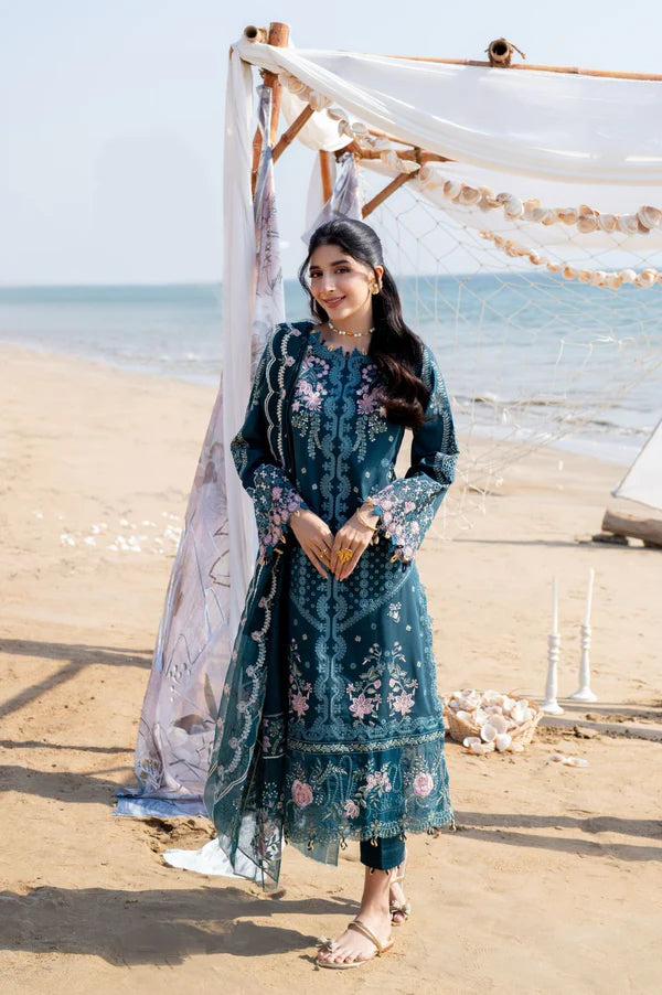 Aabyaan - Saagar Luxury Festive Lawn '25 - ISHANA (AS-06)