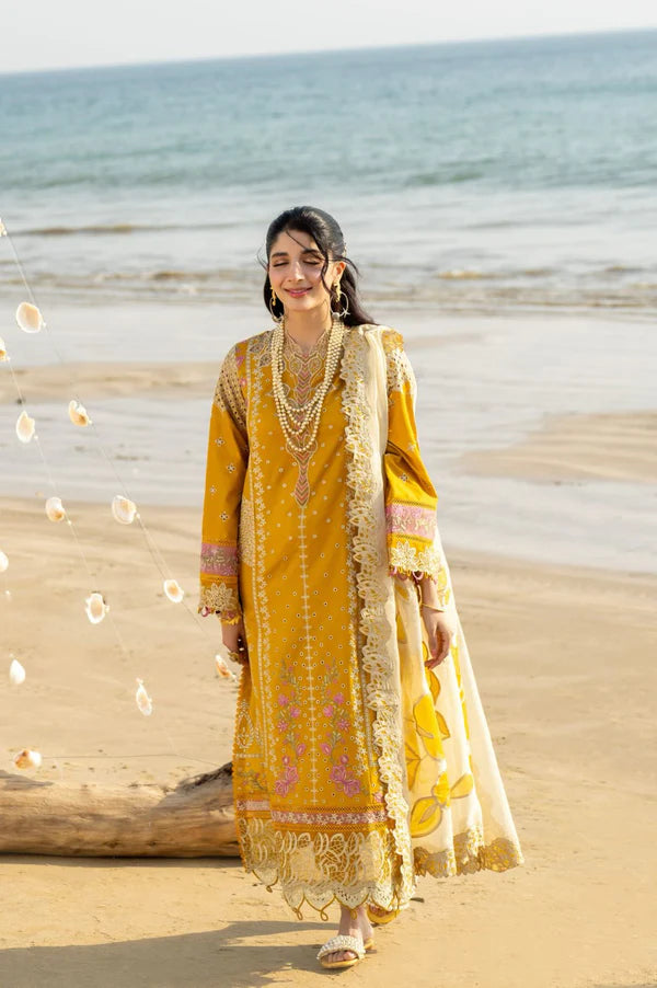 Aabyaan - Saagar Luxury Festive Lawn '25 - ZIYANA (AS-05)