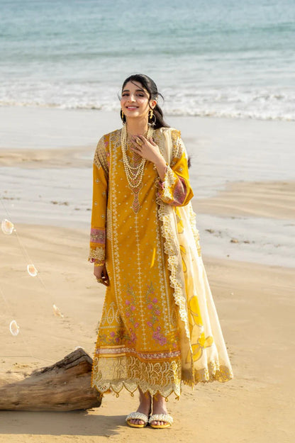 Aabyaan - Saagar Luxury Festive Lawn '25 - ZIYANA (AS-05)