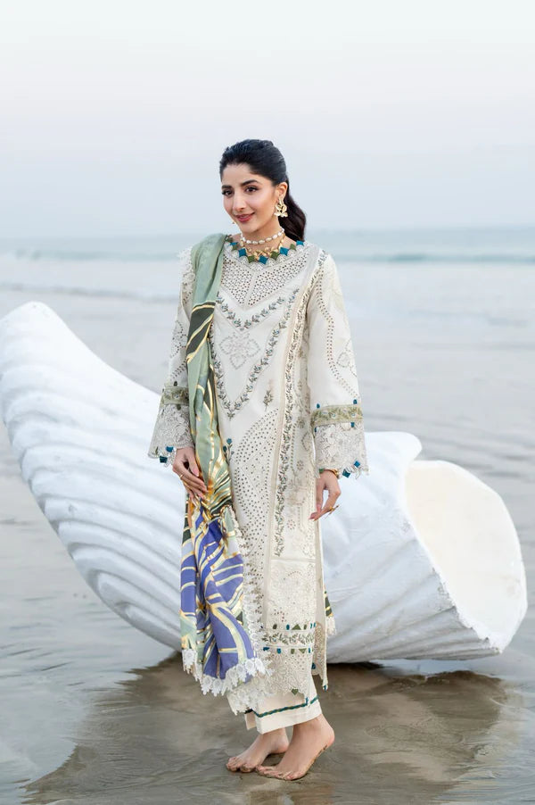 Aabyaan - Saagar Luxury Festive Lawn '25 - ARSIN (AS-04)