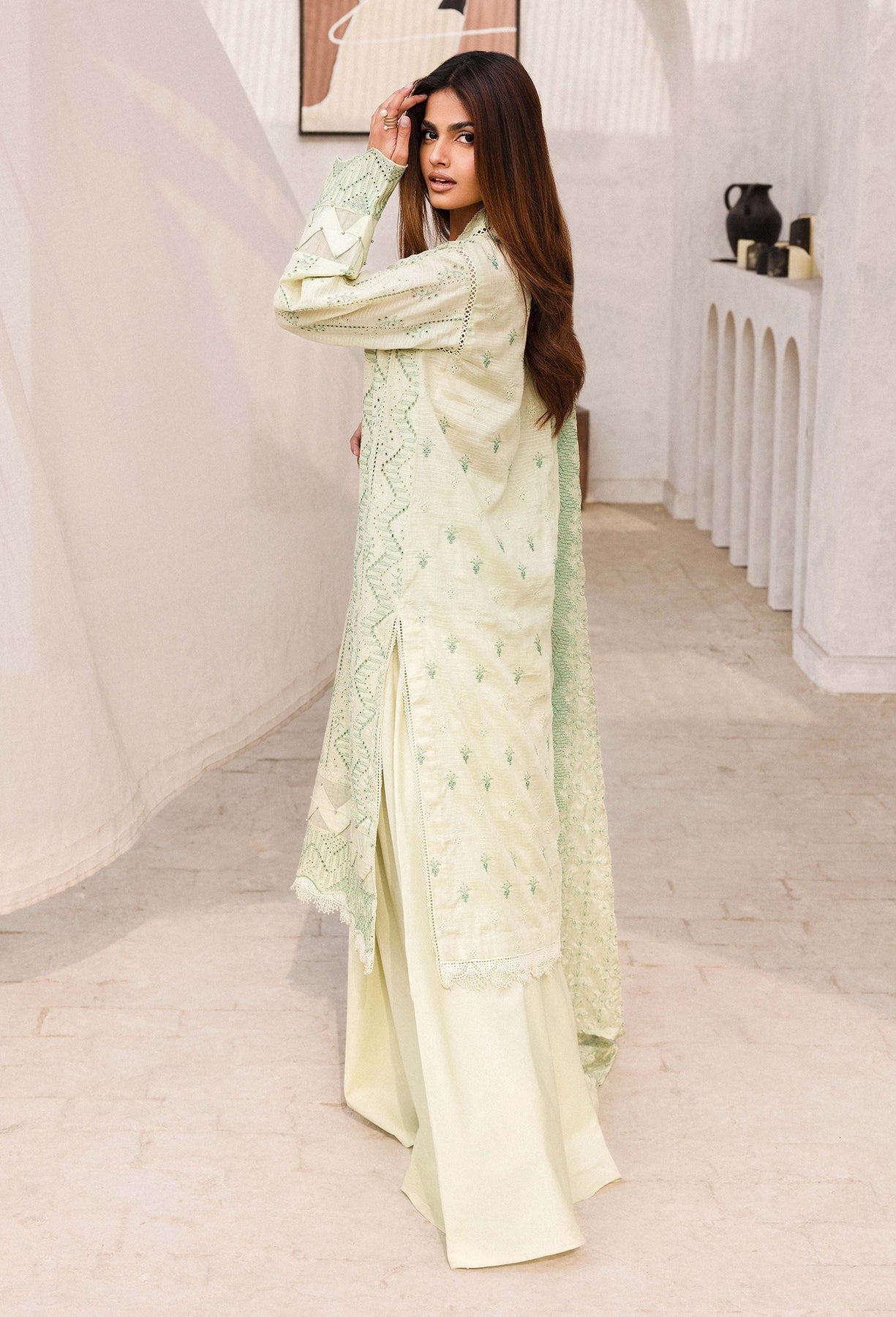 Adan’s Libas Chikankari Lawn 2024 - 5722