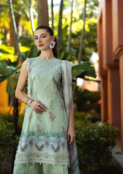 Signature Embroidered Lawn 2025 - ETS-01A ARIA