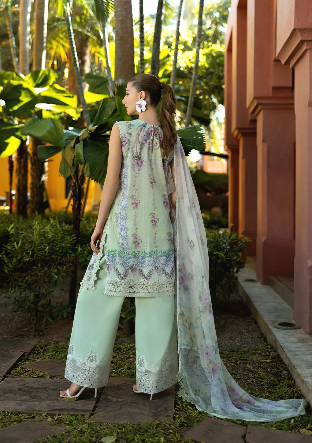 Signature Embroidered Lawn 2025 - ETS-01A ARIA