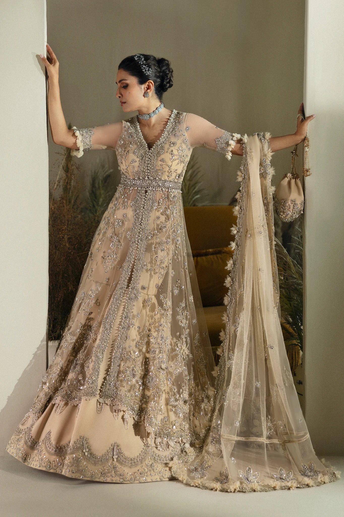 Elan Wedding Festive'24 - PEARL OF TRANQUILITY (EC24-08)