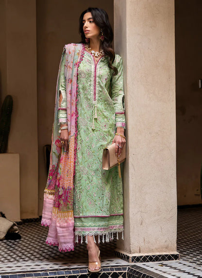 Farah Talib Aziz Lawn 2023 - Mint Debbagh (RESTOCKED)