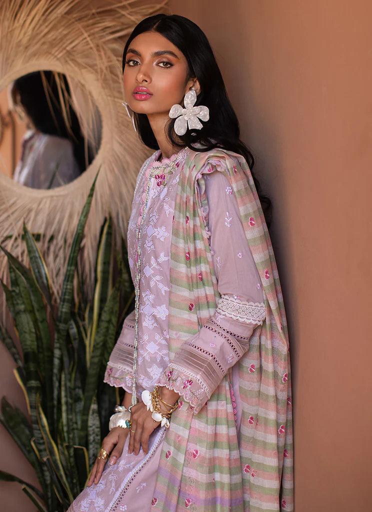 Farah Talib Aziz Lawn 2023 - Setti Blush (RESTOCKED)