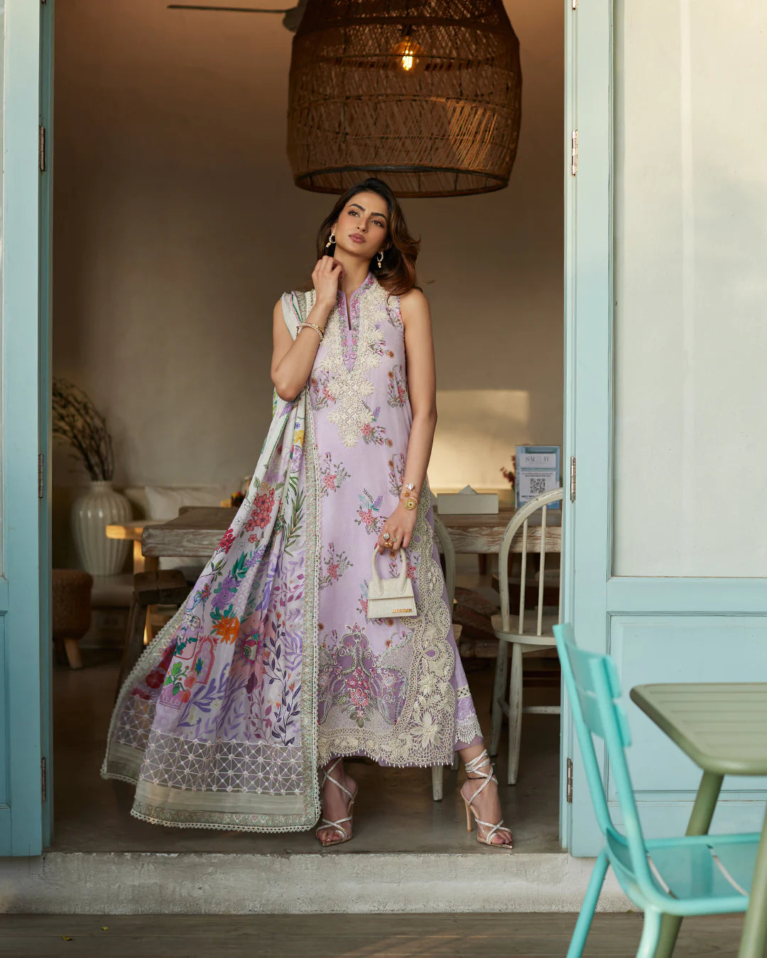 Luxury Lawn 2024 by Faiza Saqlain - Nazeli