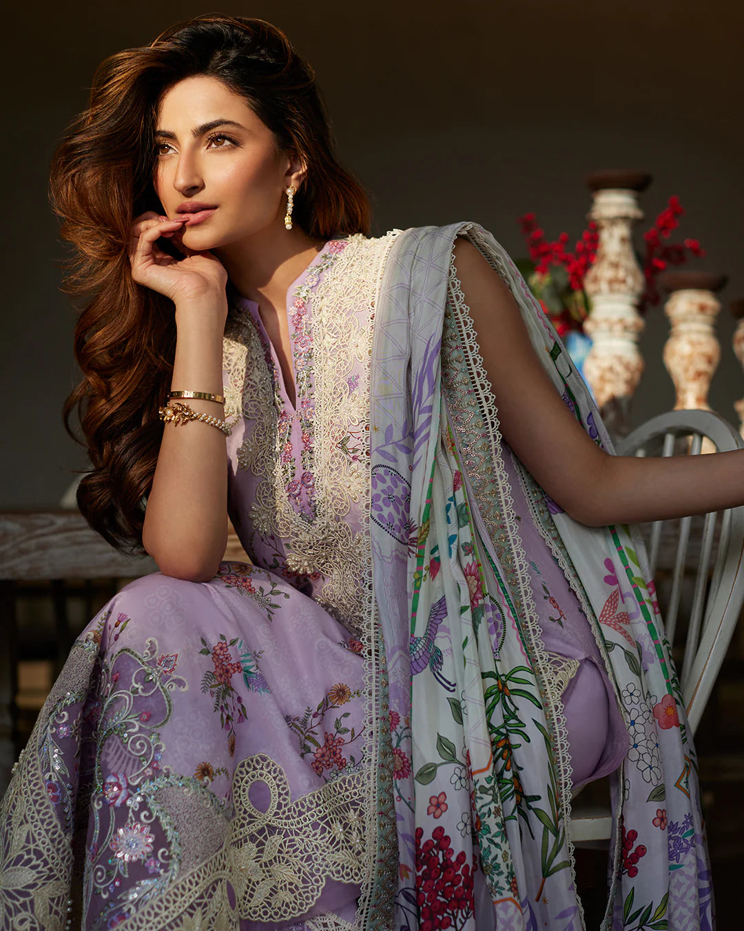 Luxury Lawn 2024 by Faiza Saqlain - Nazeli