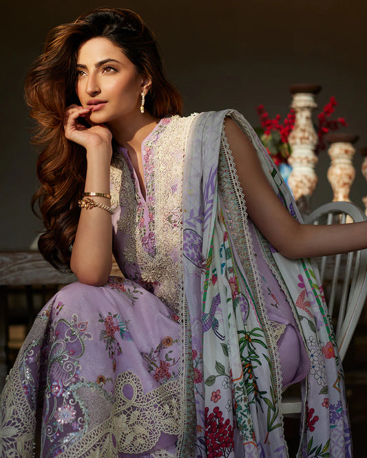 Luxury Lawn 2024 by Faiza Saqlain - Nazeli