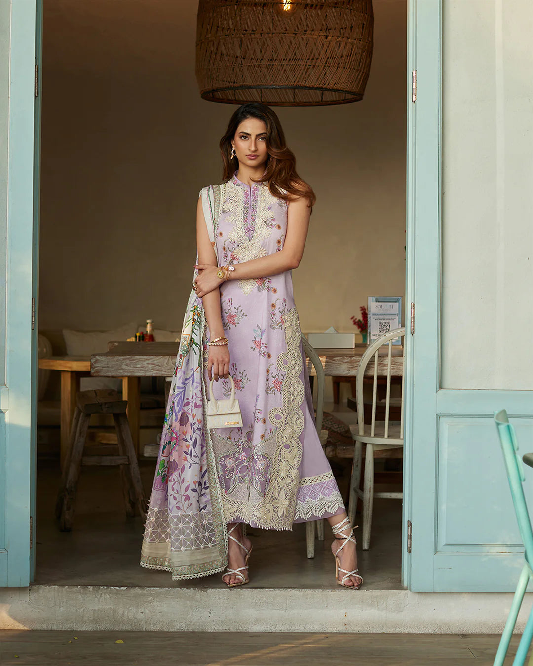 Luxury Lawn 2024 by Faiza Saqlain - Nazeli