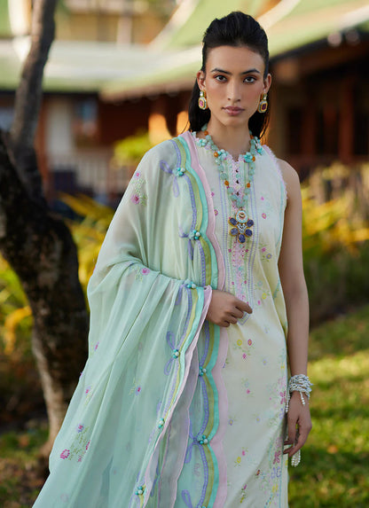 Suay Luxury Unstitched'24 by Farah Talib Aziz - Vaiva Yellow