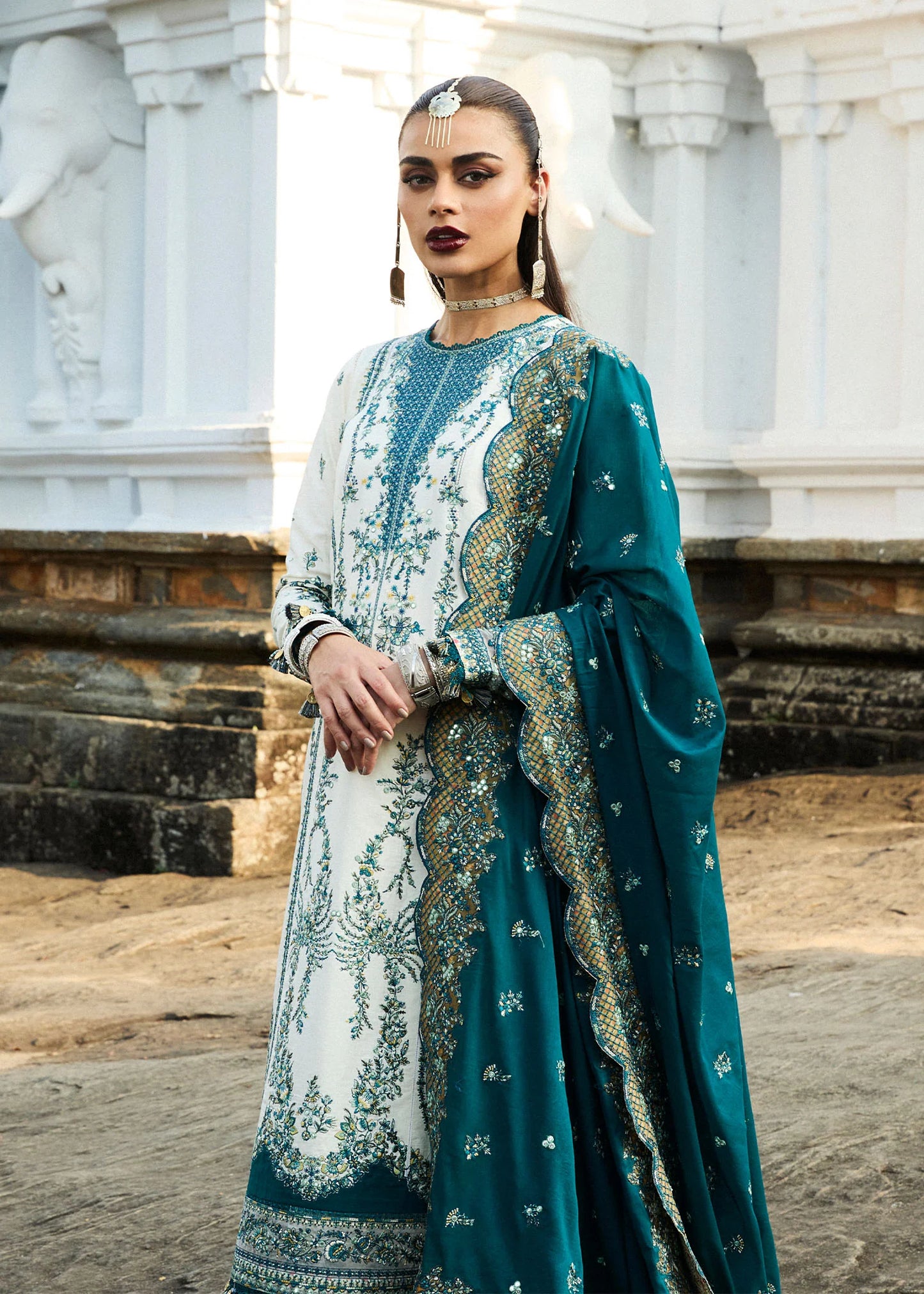 Hussain Rehar - Luxury Lawn'25 - Veil