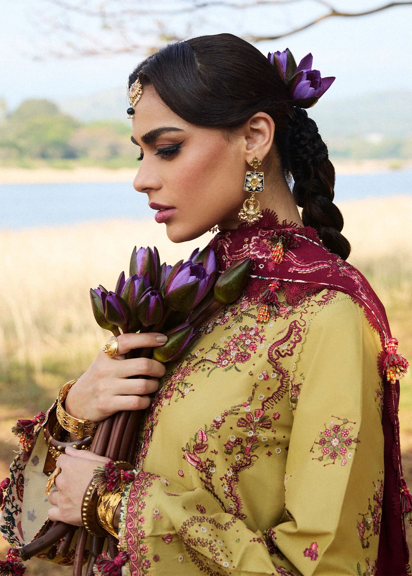 Hussain Rehar - Luxury Lawn'25 - Minted