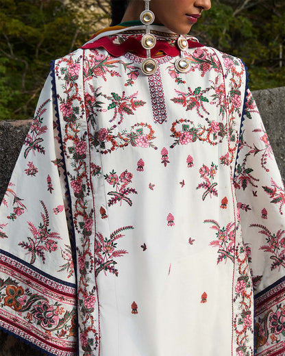 Jugnu lahore - Unstitched - SS 25 - Tibet