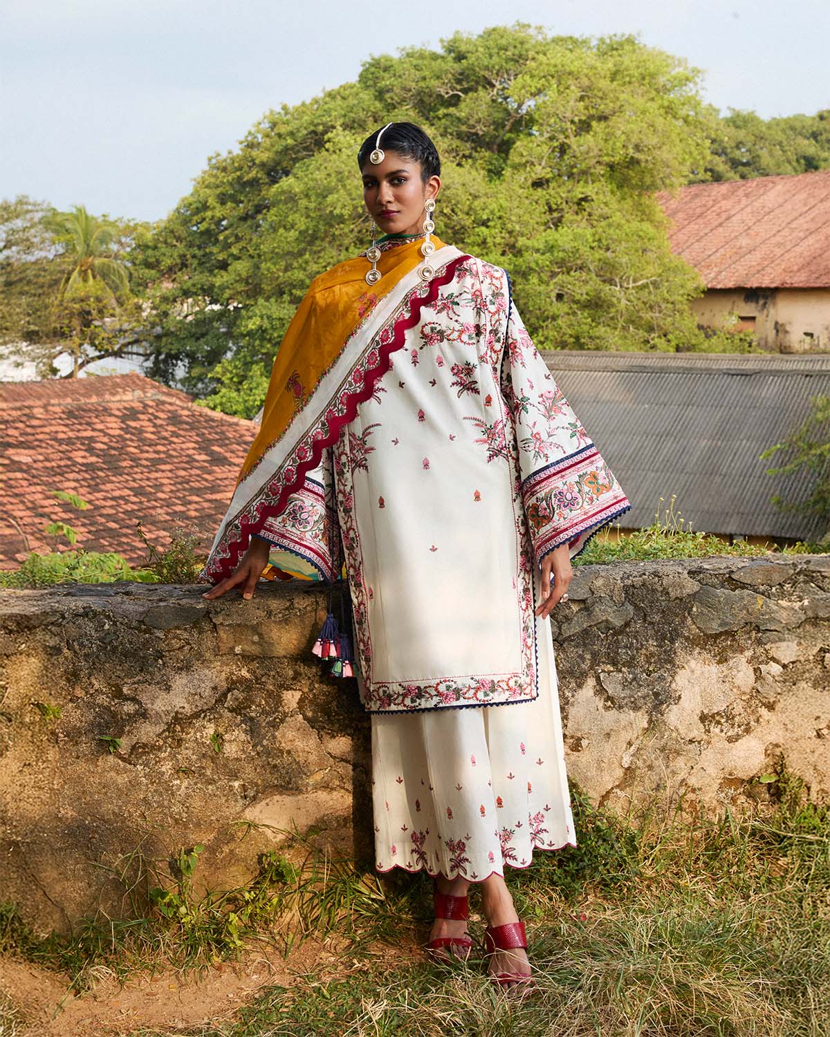Jugnu lahore - Unstitched - SS 25 - Tibet