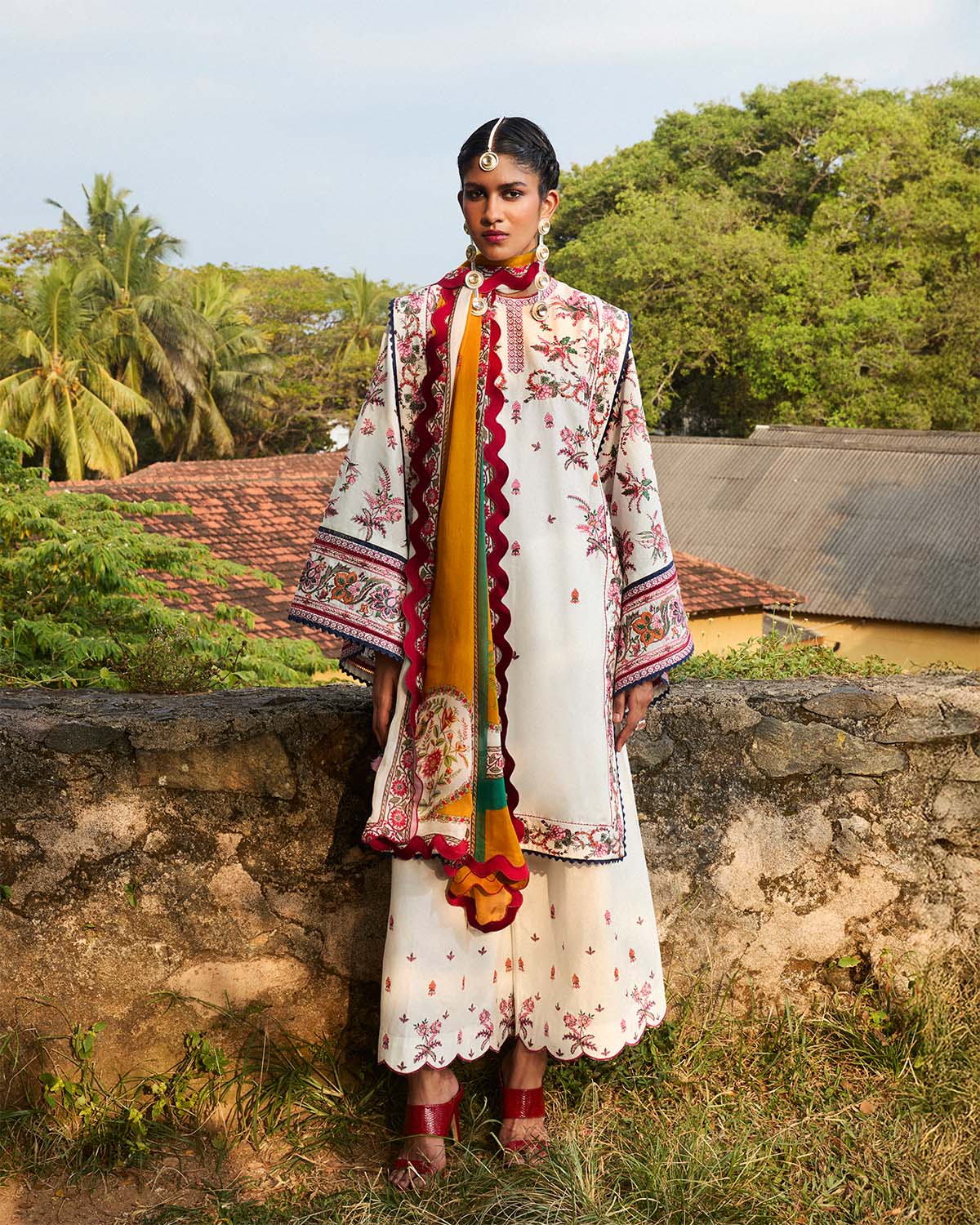 Jugnu lahore - Unstitched - SS 25 - Tibet