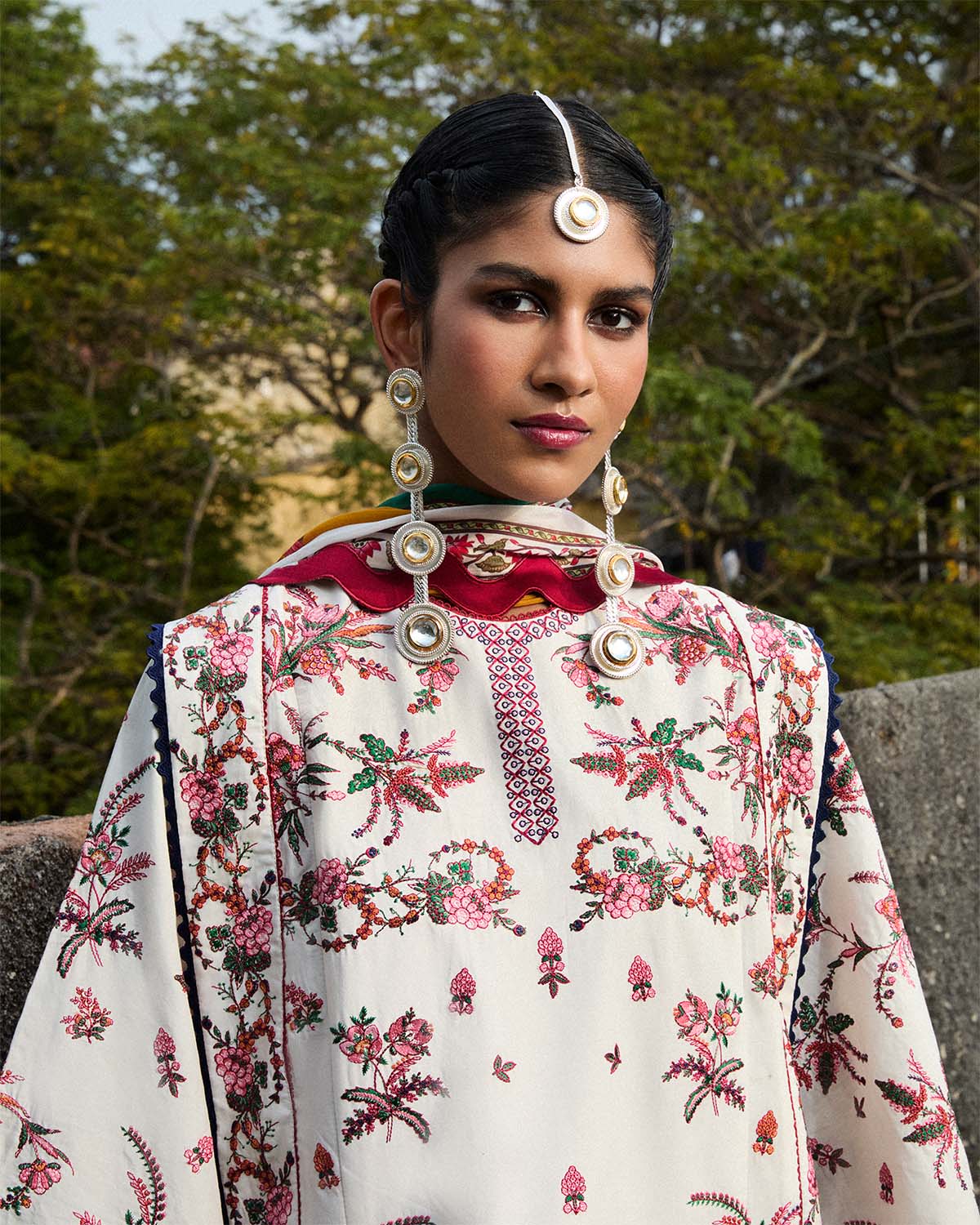 Jugnu lahore - Unstitched - SS 25 - Tibet