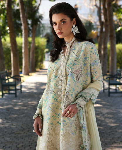 Republic womenswear - Kalani eid luxury lawn'25 - D8-A - Zuri