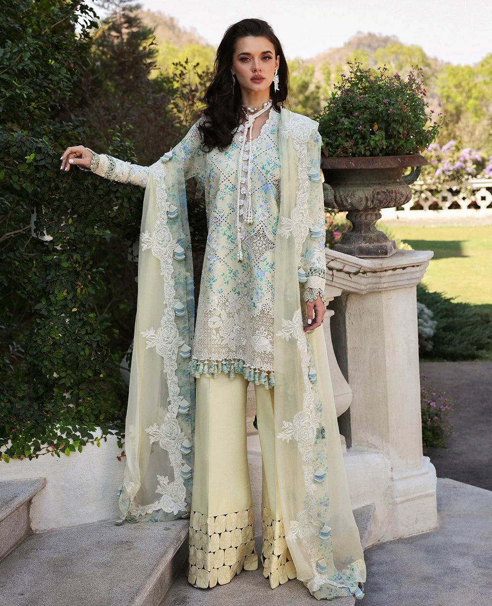 Republic womenswear - Kalani eid luxury lawn'25 - D8-A - Zuri