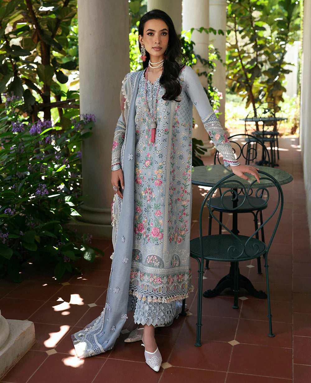 Republic womenswear - Kalani eid luxury lawn'25 - D7-B - Hoor